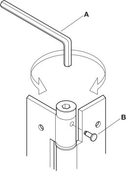 Preview: Federband, SA 180, für ungefälzte Innentüren bis 40/60 kg edelstahl matt